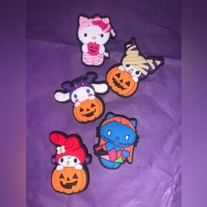 NWOT Cute Halloween Character Shoe Charms
